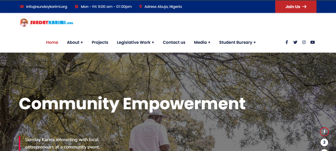 Senator Sunday Karimu Project