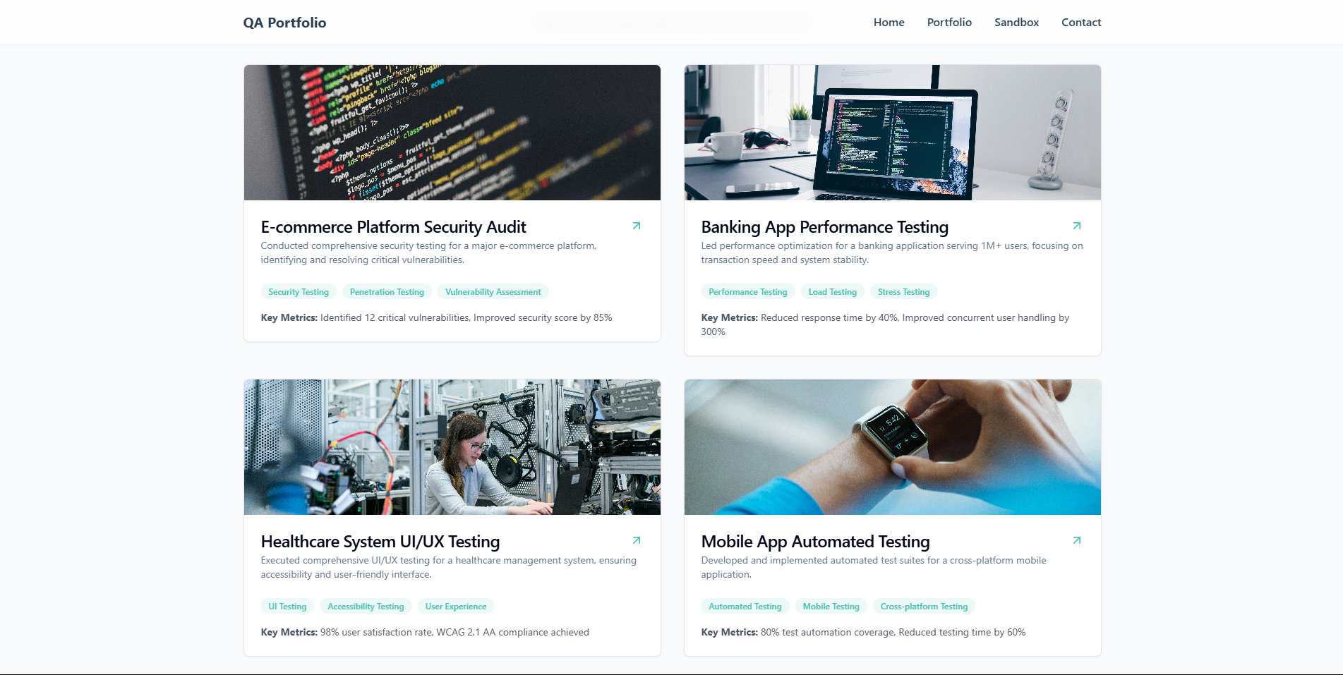Testing Website