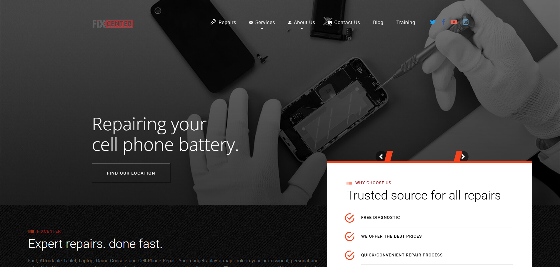 Business Website
