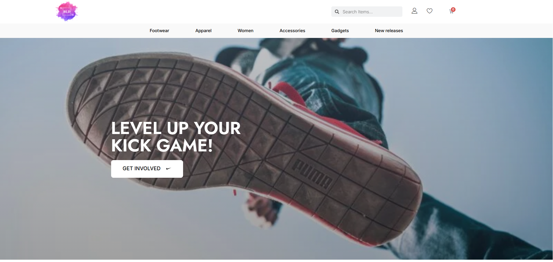Sneaker E-commerce Website