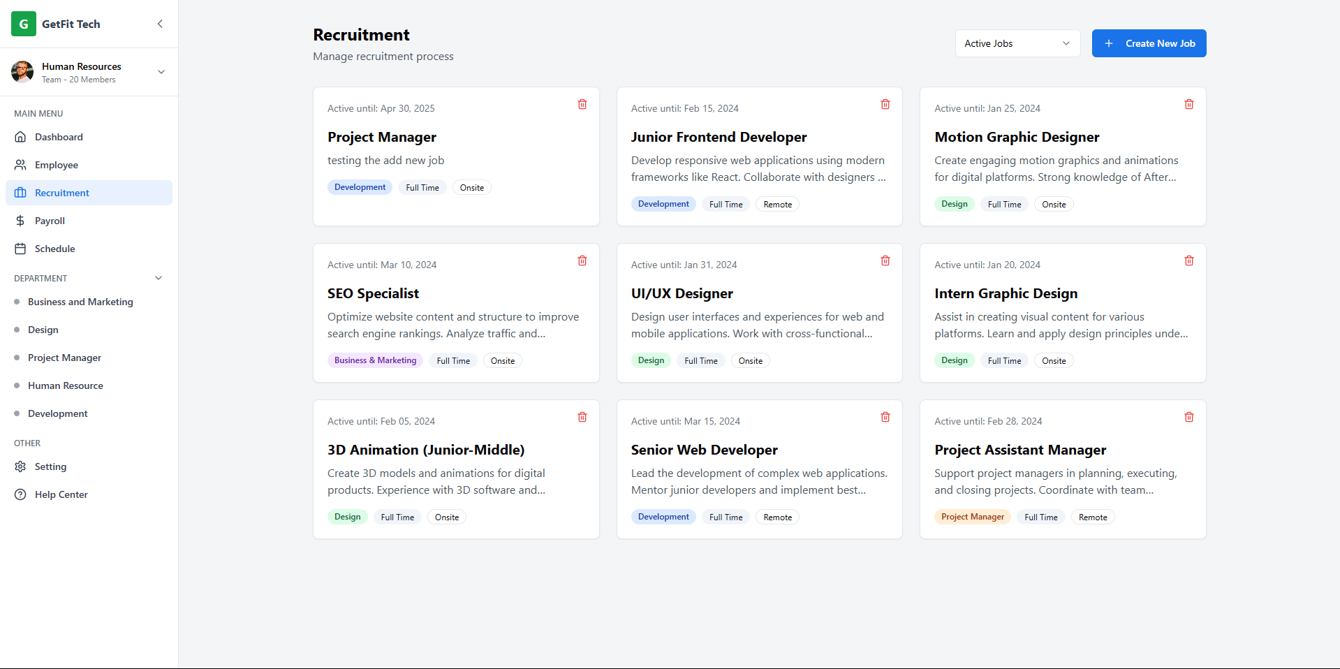 Tech Business Website